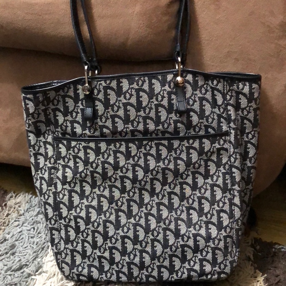 Authentic Christian Dior Diorissimo Tote Bag